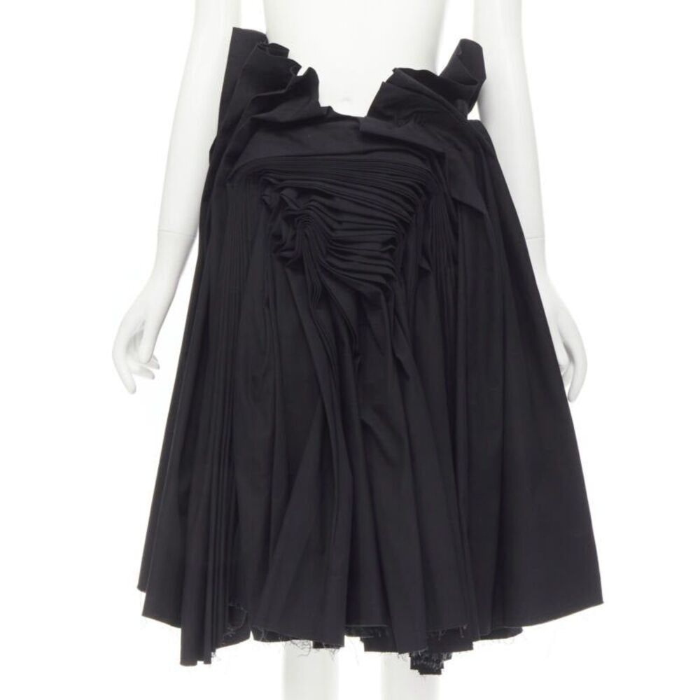 Junya Watanabe 1998 Draped Pleat Skirt